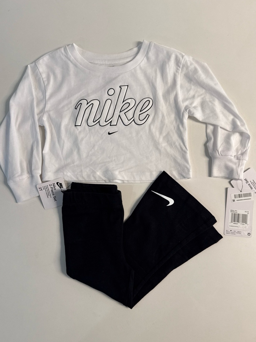 New Nike Toddler Girls Graphic Star T-Shirt & Leggings, 2-Piece Set Size 2T